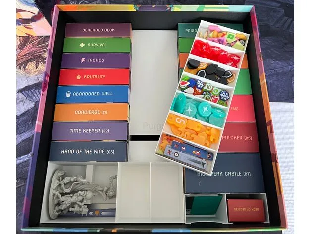 Dead Cells Board Game Organizer