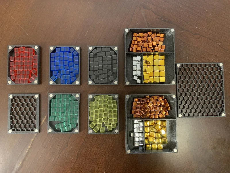 Terraforming Mars Magnetic Player Cube and Resource Holder