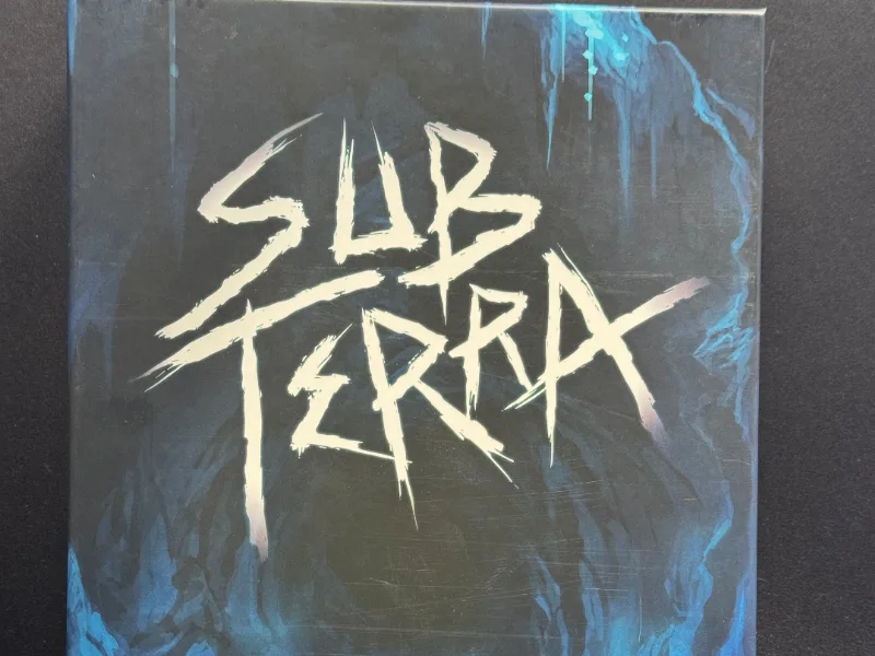 Sub Terra and expansions board game box insert