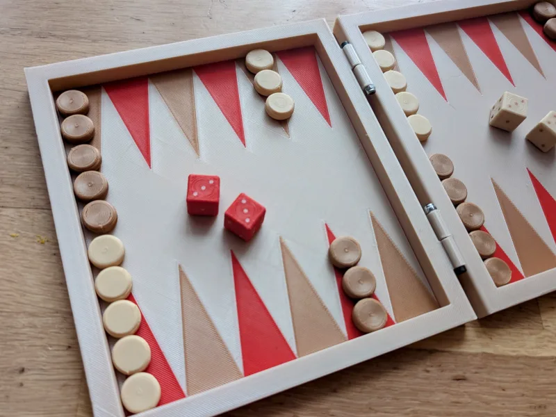 Travel Backgammon Set - AMS Printer Friendly