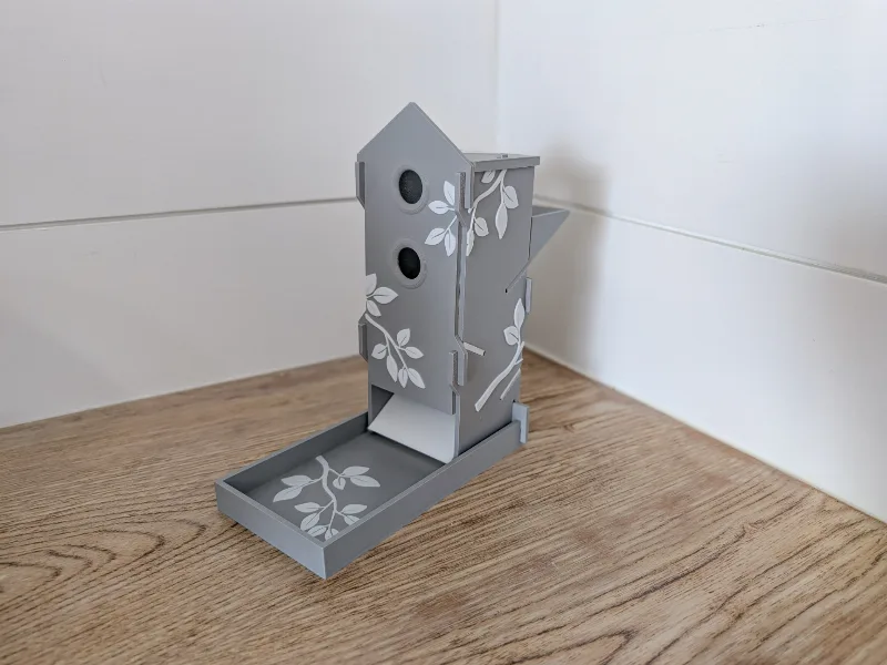 Wingspan Dice Tower/Birdfeeder Remix