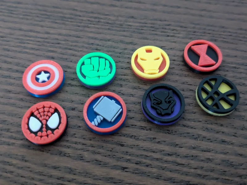 Comic Hunters Hero Tokens