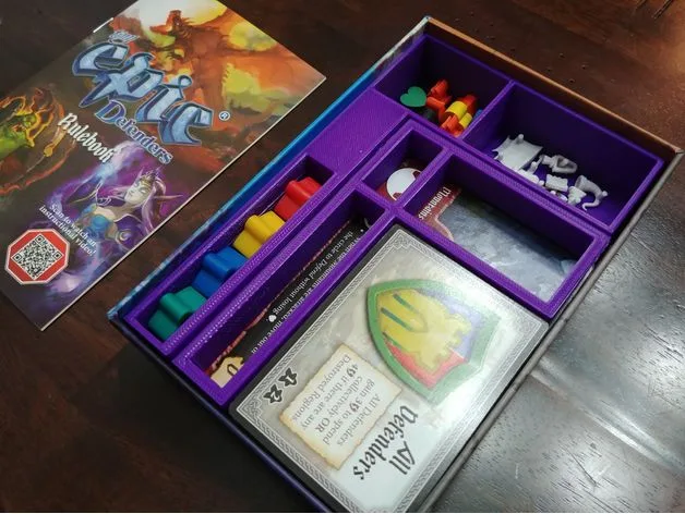 Tiny Epic Defenders 2nd Edition Insert