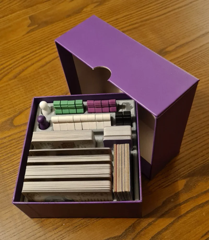 Obsession board game insert: Make it tidy for the Gentry