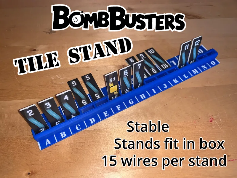 Bomb Busters Tile Stand