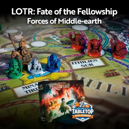 LOTR: Fate of the Fellowship - Free Peoples vs Shadow – Armies Set (8 Minis)