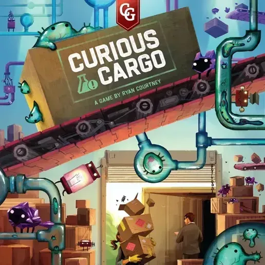 Curious Cargo – Board Game Organizer / Insert (Separated Trucks – Option 2)