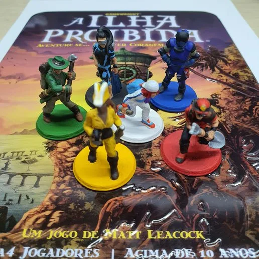 Forbidden Island Board Game Heroes