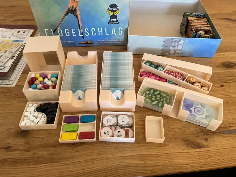 wingspan insert with all expansions (1-4 players)