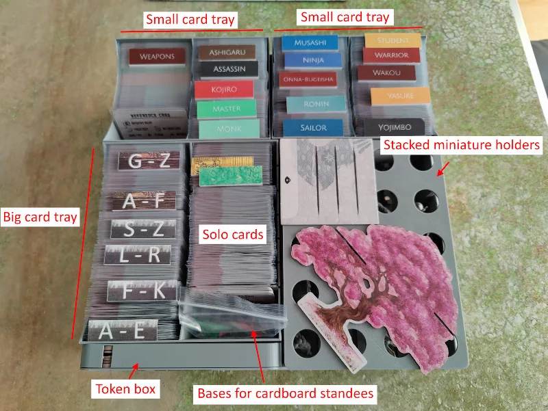 "Senjutsu: Battle for Japan" Retail Box Organizer