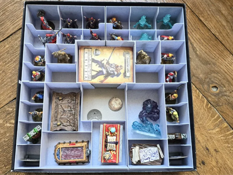 HeroQuest The Frozen Horror storage