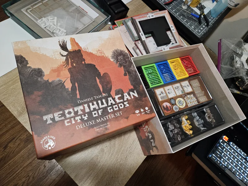 Teotihuacan City of Gods Deluxe Master Set Organizer