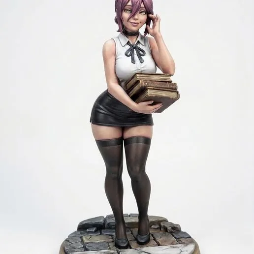 Emma the Sexy Librarian  RPG Tabletop Inspired STL Free Zombicide/ Heroquest