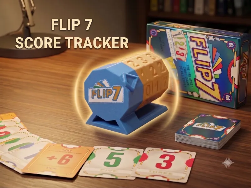 Flip 7 Point Counter & Score Tracker